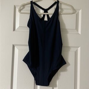 Rick Owens Babel SS19 One-Piece Swimsuit – Blue – Size XS/Small (Estimated)